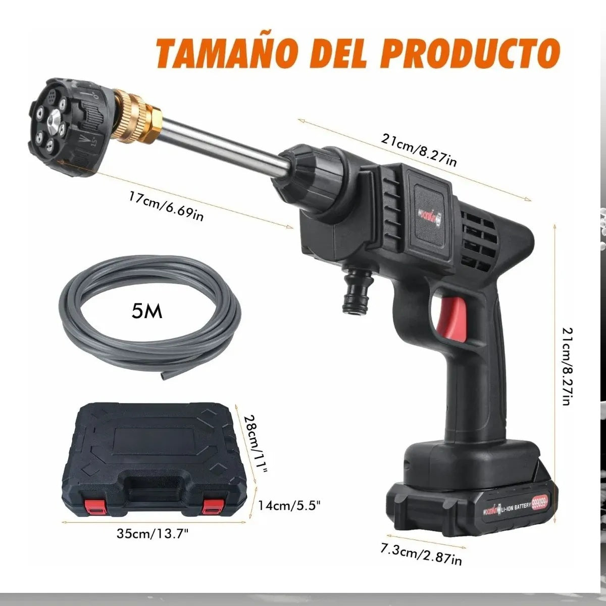 Combo Hidrolavadora 6 en 1 + Aspiradora
